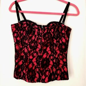 Victoria's Secret lace corset top
